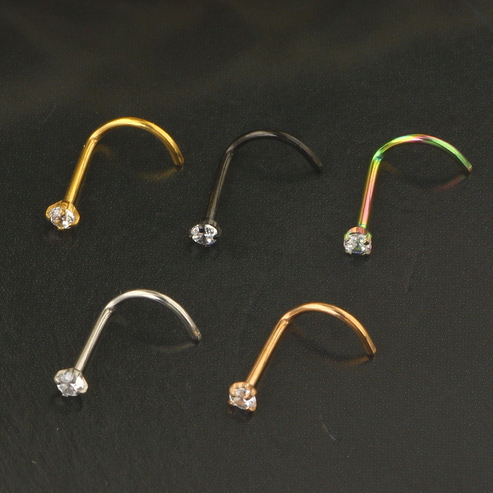 20G 코링 스터드 316L 수술용 스틸 저자극성 피어 - Body Jewelry Surgical Steel 리뷰 및 가격