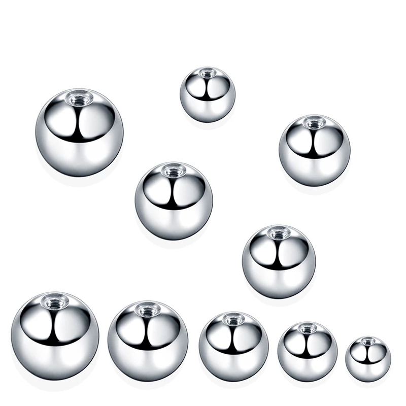 80Pcs 3-5MM 316L 외과 강철 외부 스레드  - Body Jewelry Replacement Ball 리뷰 및 가격