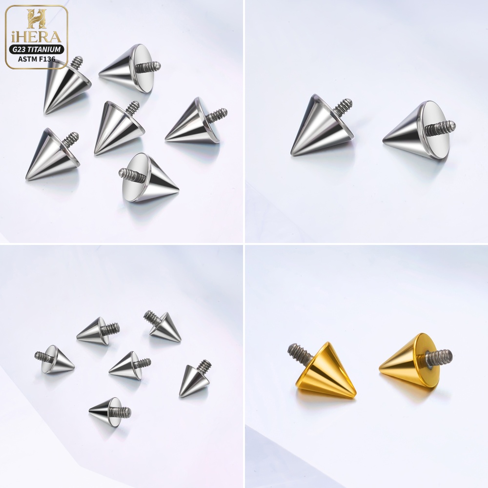 티타늄 볼 콘 교체 부품 10개 세트 헬릭스 트라거스  - Body Jewelry Replacement Ball 리뷰 및 가격