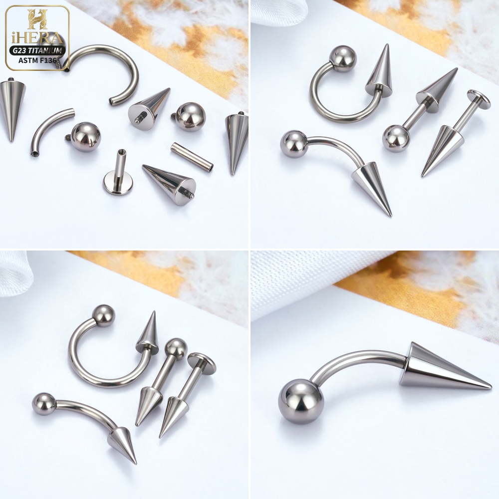 티타늄 볼 콘 교체 부품 10개 세트 헬릭스 트라거스  - Body Jewelry Replacement Ball 리뷰 및 가격