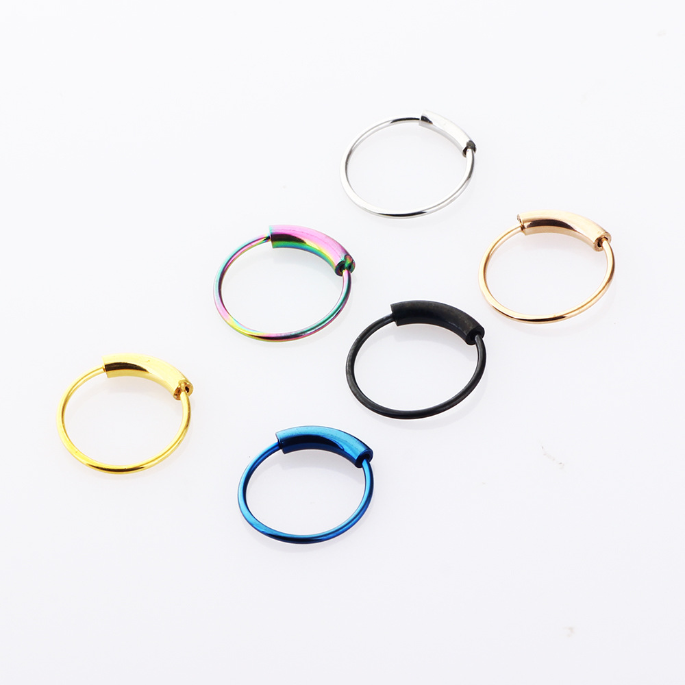 3개/세트 316L 외과용 강철 심리스 연속형 후프 링 - Body Jewelry Surgical Steel 리뷰 및 가격