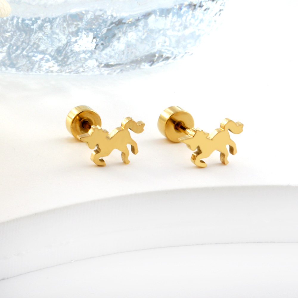 LUXUKISSKIDS 작은 귀 보석 Hexagram  - Body Jewelry Surgical Steel 리뷰 및 가격